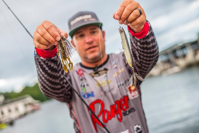 A jig and topwater carried Hite through the Kentucky Lake event.