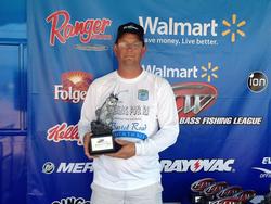 Co-angler Robert Goffredo of Central Square, N.Y., won the July 12 Northeast Division event on Oneida Lake with a limit weighing 17 pounds, 7 ounces. For his efforts, Goffredo earned a check worth more than $2,100.