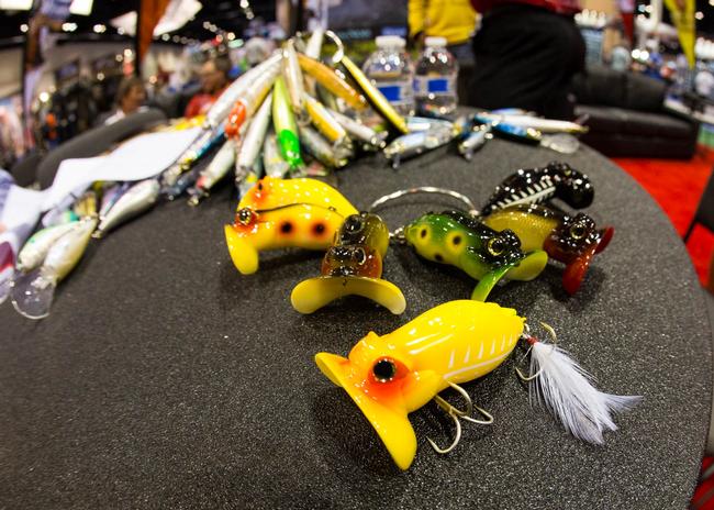 The Lucky Craft Keroll Max is a Jitterbug-style bait that has a nifty slot on the back for a glowstick. 