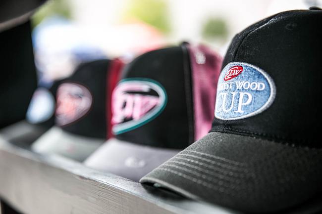 The FLW booth at the FLW Expo has some sweet hats available. You can only get them at the Forrest Wood Cup. 