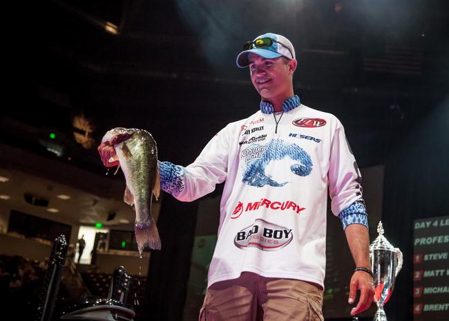 Casey Ashley got a raucous welcome from the South Carolina crowd. He weighed 14 even on the final day and took home $40,000.