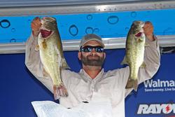 Another big day kept  Michael Crocker on top of the co-angler division.