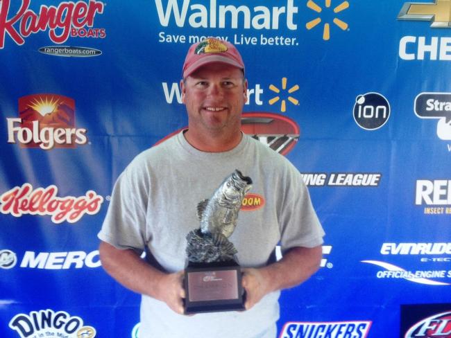 Chris Daves of Spring Grove, Va., won the Oct. 2-4 Walmart BFL Regional on the James River with a total weight of 33 pounds. Daves was awarded a Chevy 1500 Silverado and Ranger Boat with a 200 horsepower outboard for his efforts.