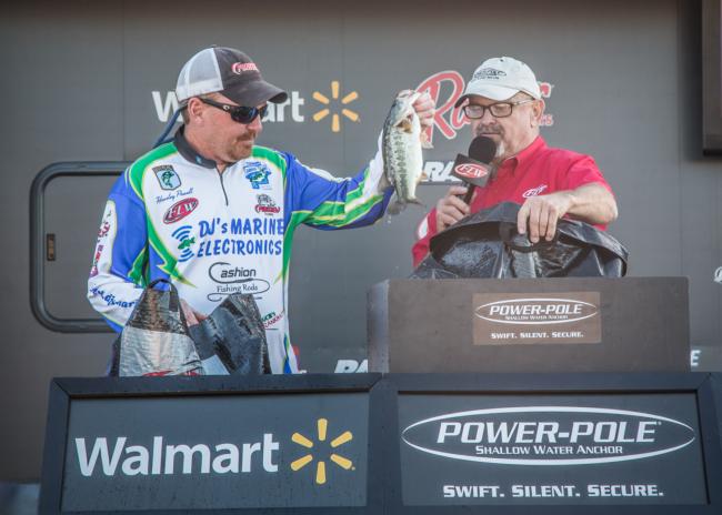 In his first Rayovac FLW Series event, Hensley Powell finished in eighth place.