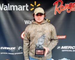 Co-angler Blain Jackson of Bryant, Ark., won the Arkie Division event on Lake Ouachita with three bass weighing 13 pounds, 5 ounces.