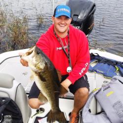 Capt. Blake Smith caught a few quality fish while practicing for the first FLW Tour event on Lake Toho. 