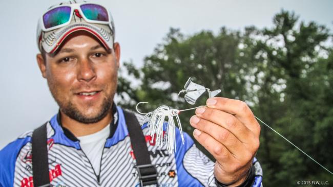 Matt Stasiak will look for the topwater bite with a buzzbait.
