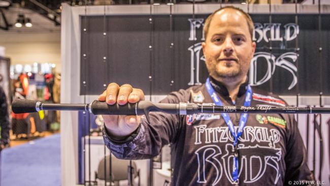 These rods from Fitzgerald Rods might provide the closest opportunity that any of us will have to being able to fish like Bryan Thrift. At least you can fish with the same rods as him. Company owner Trevor Fitzgerald (Rayovac FLW Series stud, that is) says that Thrift was extremely picky about the details of the rods, but the final product is a series of five sticks that are perfect for Thrift's high-paced style and extreme casting accuracy. 

The list includes a 6-3 medium-heavy topwater rod; a 6-6 medium-heavy rod for crankbaits, jerkbaits and the like; a 6-9 medium-heavy ChatterBait rod; a 6-9 heavy skipping rod; and a 7-2 medium-heavy frog rod. They're built with heavy-duty micro guides that shouldn't break in a rod locker like a lot of the cheapos and a full-size tip guide that won'