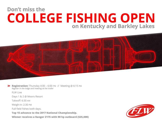 College Fishing Open