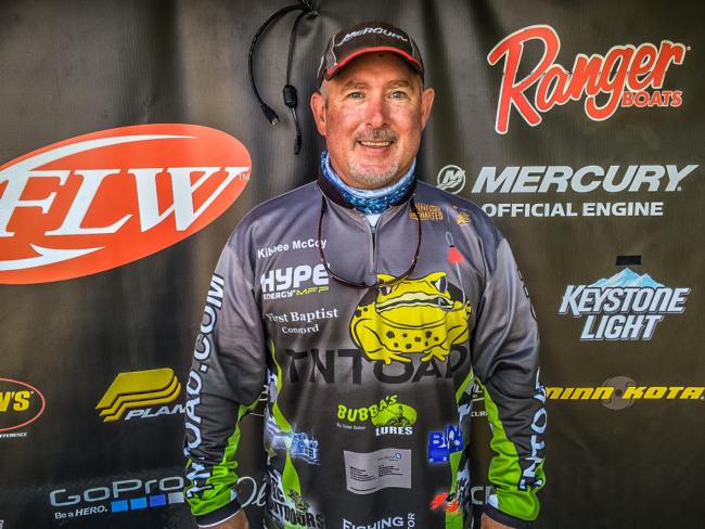 Co-angler Kibbee McCoy of Morristown, Tenn., won the May 14 Volunteer Division event on Douglas Lake with 15-pound, 14-ounce limit and walked away with over $1,800 in prize money.