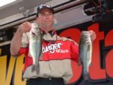 Rounding out the local angler triumverate was Darren Zumach of Onalaska, Wis., who placed third with five bass weighing 9 pounds, 8 ounces.