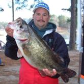 Anchored by this huge 8-pound, 9-ounce largemouth, Wesley Burnett