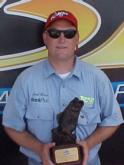 Joel Ross of Brandon, Miss., claimed first place and $1,503 in the 96-competitor Co-angler Division with two bass weighing 6 pounds, 11 ounces.