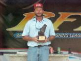 Freddy Adkins was the winner in the Co-angler Division of the Wal-Mart BFL Mountain Division tournament on June 1.