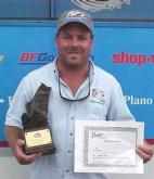 James Darcey of Lake Worth, Fla., topped the Co-angler Division during the BFL regional competition on Lake Seminole.