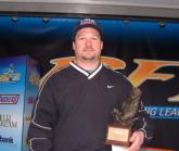 Stephen Capdeboscq of Independence, La., claimed first place in the 89-competitor Co-angler Division with five bass weighing 19 pounds, 9 ounces during the BFL tourney on Bayou Black.