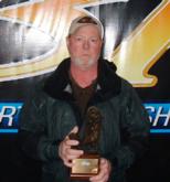Russell Hathcock of Bartlett, Tenn., claimed first place Feb. 15 in the 130-plus-competitor Co-angler Division of the BFL tournament on Ross Barnett Reservoir with five bass weighing 11 pounds, 8 ounces.