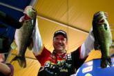 Larry Nixon of Bee Branch, Ark., used a catch of 28 pounjds, 6 ounces to finish in first place in the Pro Division.