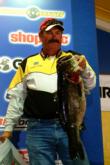 Steve Tosh of Waterford, Calif., won the Snickers Big Bass award in the Pro Division after netting a 9-pound, 11-ounce largemouth. Tosh won $750 for his catch.