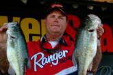 Pro Lendell Martin Jr., of Nacogdoches, Texas, finished the semifinal round of competition in second place after landing a catch of 16 pounds, 3 ounces. 
