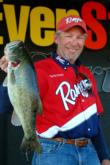 Pro David Truax of Beaumont, Texas, finished in fourth place in the semifinals after landing a total catch of 15 pounds, 8 ounces. 