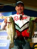 Pro Tracy Adams of Wilkesboro, N.C., moved up from the sixth spot into second place Thursday with an opening-round weight of 32 pounds, 9 ounces.
