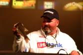Pro Dion Hibdon of Stover, Mo., used a 4-pound, 9-ounce catch to grab fourth place heading into the finals.