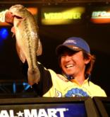 Morizo Shimizu of Osaka, Japan, caught three nice bass weighing a total of 13 pounds, 9 ounces Saturday and vaulted into a $20,000, third-place finish with a final-round total of 15-12.
