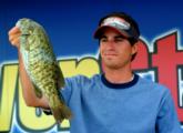 Justin Kerr, the 22-year-old rookie pro from Simi Valley, Calif., finished third and collecting $7,000 with a final-round weight of 24 pounds, 13 ounces. He caught a limit Saturday that weighed 11-9.
