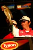 Pro Shinichi Fukae of Osaka, Japan, ended the semifinals in third place with a total catch of 10 pounds, 7 ounces.