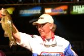 Pro Tom Monsoor of La Crosse, Wis., used a 12-pound, 8-ounce catch to head into the finals in first place.