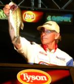 Tom Monsoor of La Crosse, Wis., caught 23-3 total in the final round and finished in third place.