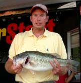 Pro Micah Bennett of Summerville, S.C., is in third with a two-day total of 36 pounds, 11 ounces.