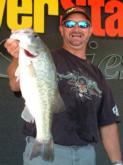 Pro Ricky Shumpert of Lexington, S.C., is in fifth with a two-day total of 35 pounds, 2 ounces.