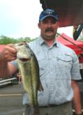 Co-angler Bill Gift of Alix, Ark., is in third place with a two-day of 15 pounds, 1 ounce.