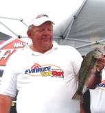 Terry Retalic of Fayetteville, Ark., placed second in the Co-angler Division with a two-day total of 15 pounds, 8 ounces.