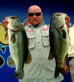 Gary Howell of Stockton, Calif., placed second in the Pro Division nearly 6 pounds behind Gaunt with a five-bass weight of 23 pounds, 1 ounce.