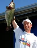 Co-angler Pat Wilson of Petaluma, Calif., caught this massive 9-pound, 8-ounce kicker and finished in second place with a total of 30-2. He earned $2,800.