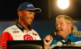 Pro Jim Moynagh tells weigh-in host Charlie Evans about his plans to catch the one that got away on day one of the FLW Kentucky Lake event.