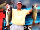 Pro Micah Bennett of Summerville, S.C., is in second place with a two-day total of 38 pounds, 6 ounces.