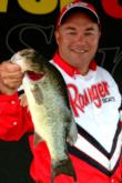 Bob Izumi of Milton, Ontario, worked his way into fourth place for the pros with a limit weighing 11 pounds, 12 ounces.