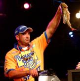Kevin Vida of Clare, Mich., brought in the day's second-heaviest limit, handily defeating No. 6 seed Tracy Adams of Wilkesboro, N.C., thanks to a 12-pound, 6-ounce stringer.