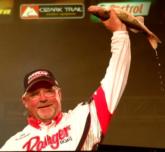 John Hertensteiner of Victoria, Minn., caught three walleyes weighing 4 pounds, 12 ounces and finished third.