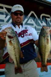 Second place in the Pro Division belonged to David Curtis of Trinity, Texas, with a catch of 15 pounds, 12 ounces. 