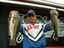 Pro Andy Gaia of Tomball, Texas, used an impressive two-day catch of 30 pounds to net second place overall as well as a check for $11,000. 