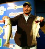 Pro Lloyd Pickett made the cut in second place with a total of 19 pounds, 7 ounces.