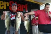 Pro David Williams of Maiden, N.C., is in second place with 26 pounds, 9 ounces.