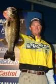 Pro Chad Grigsby of Colon, Mich., turned in a two-day catch of 30 pounds, 8 ounces to capture third place heading into the semfinals.