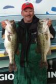 Pro Darrel Robertson landed in second place after day two on Sam Rayburn.
