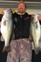 Bryant Ailor of Knoxville, Tenn., shared the day's big bass award in the Pro Division after netting a largemouth weighing 9 pounds, 14 ounces.